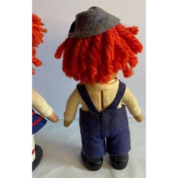 Raggedy Ann & Andy Coin Bank Royalty Industries Vintage Piggy Bank - Picture 2 of 14